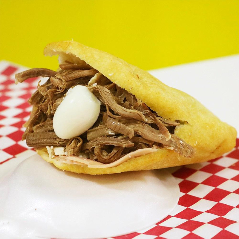 Tostada de Carne