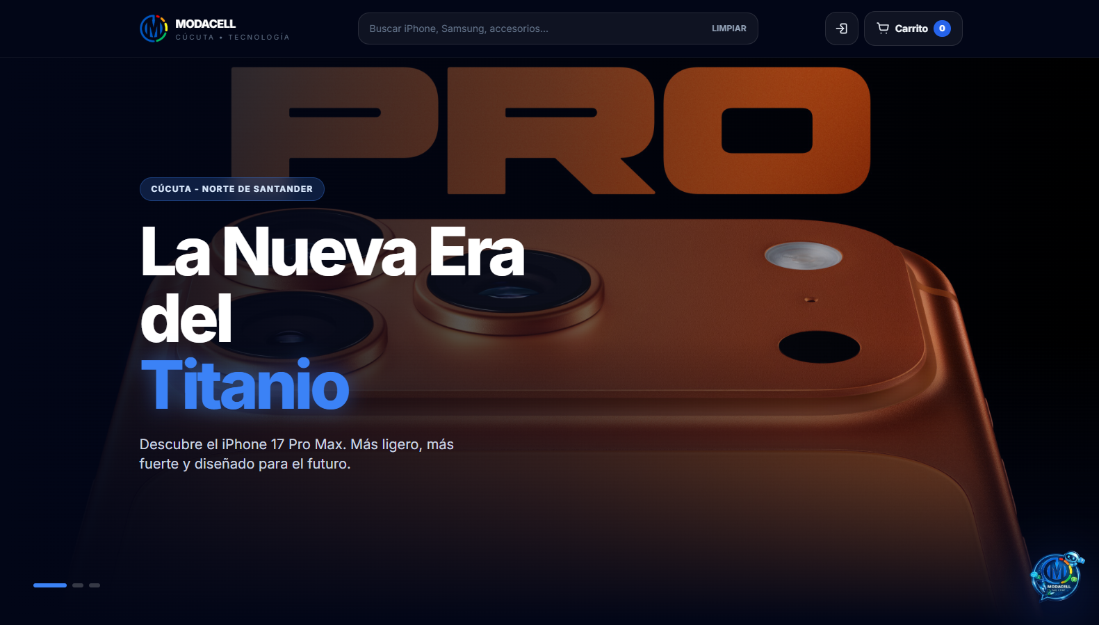 Tienda para Teléfonos y Accesorios Tecnológicos